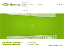 Tablet Screenshot of netmaa.fi